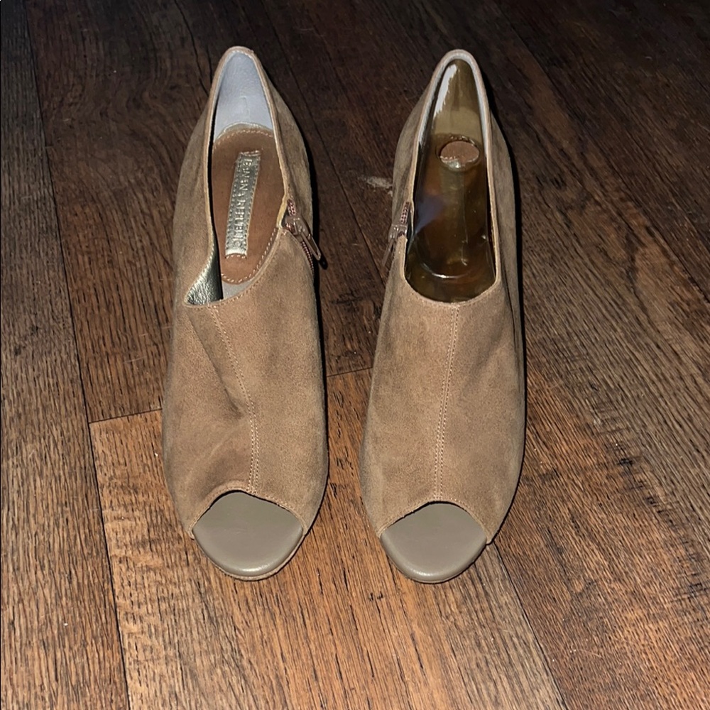 Banana Republic Brown Suede Mules